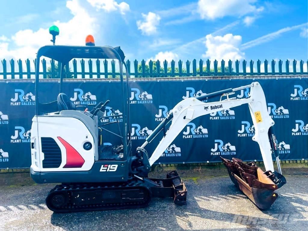 Bobcat E 19 Mini bagri <7t