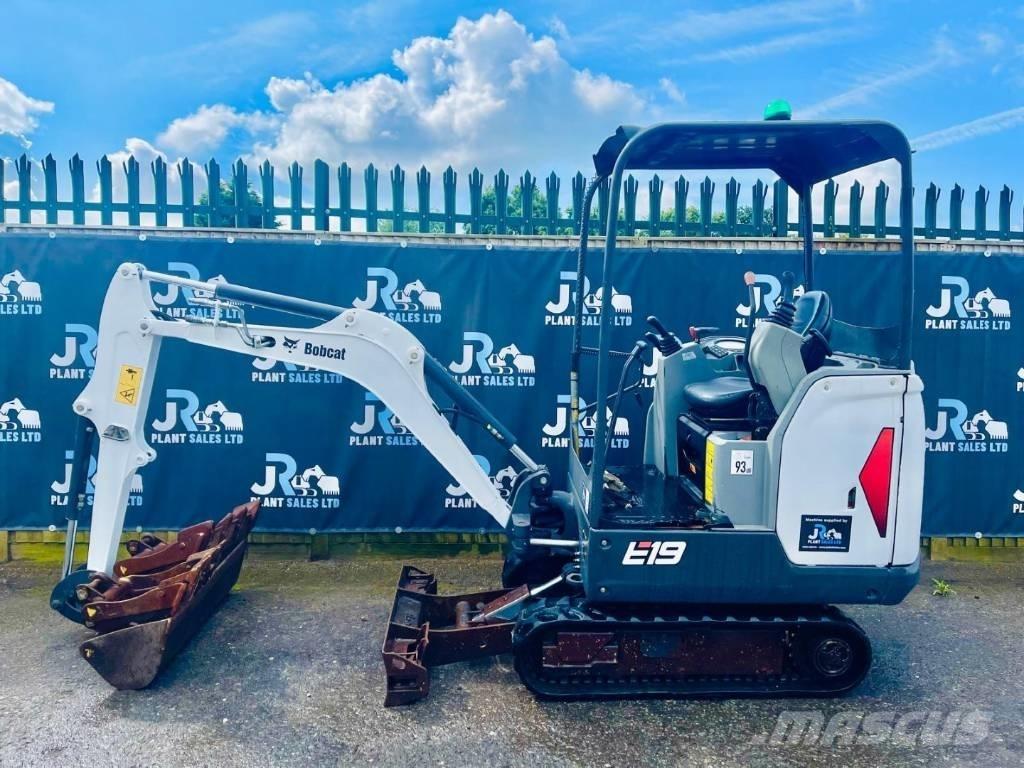 Bobcat E 19 Mini bagri <7t