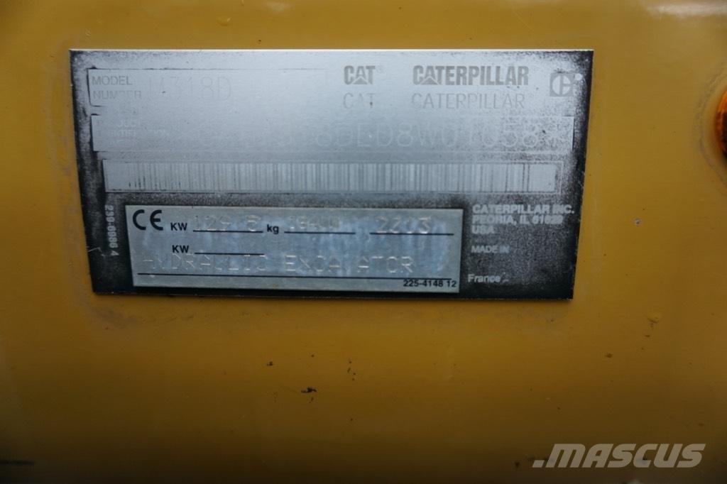 CAT M 318 D Bagri na kolesih