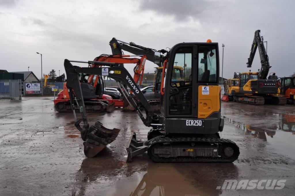 Volvo ECR 25 D Mini bagri <7t