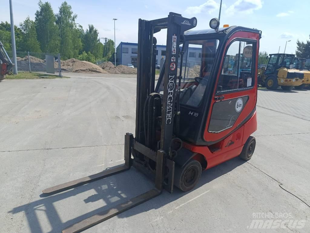 Linde H 18 T-03 Plinski viličarji