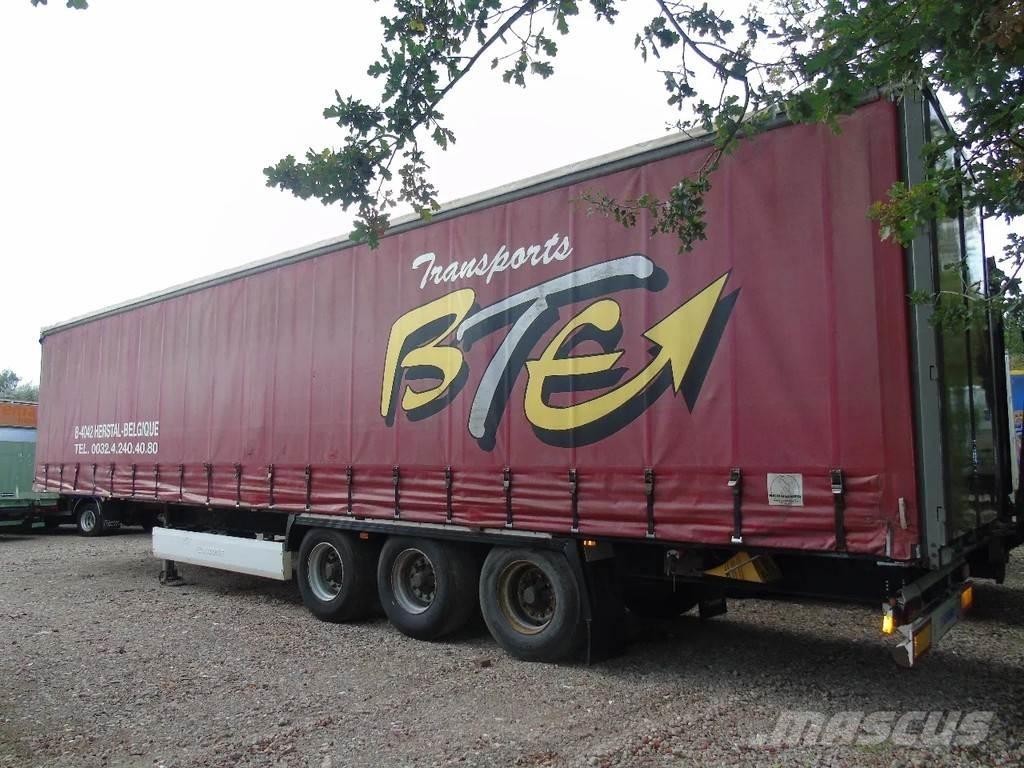 Krone 3x BPW + COIL Polprikolice s ponjavo