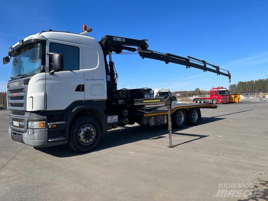 Scania R 420 LB Tovornjaki z žerjavom