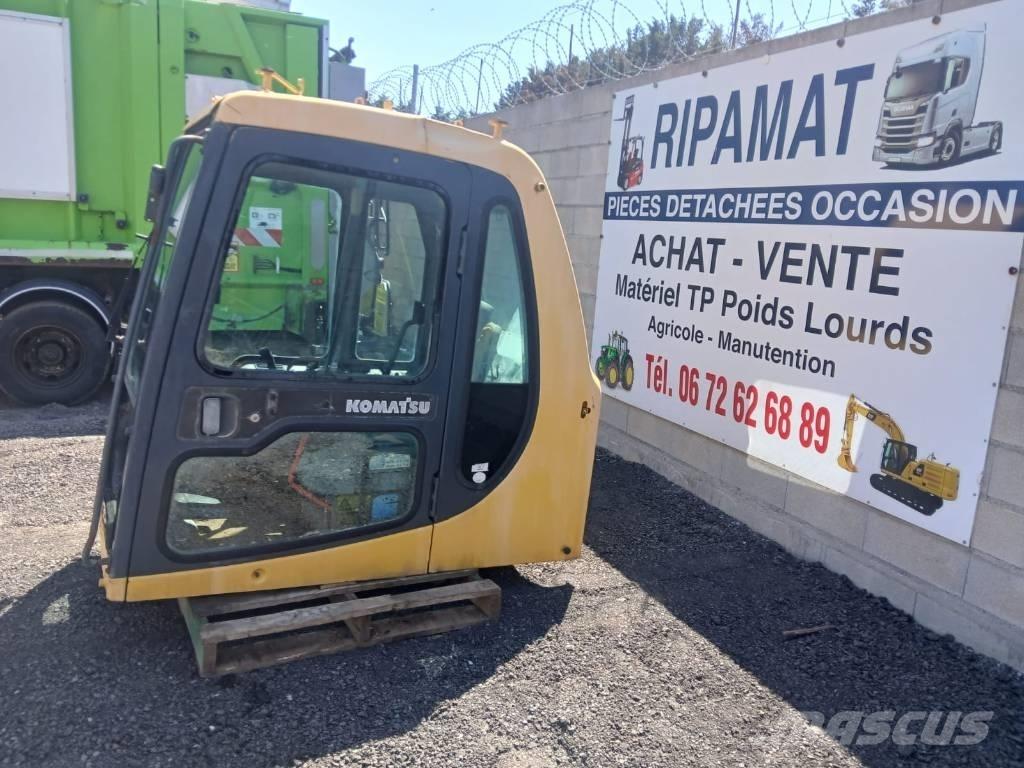 Komatsu PC 210 Kabine in notranjost