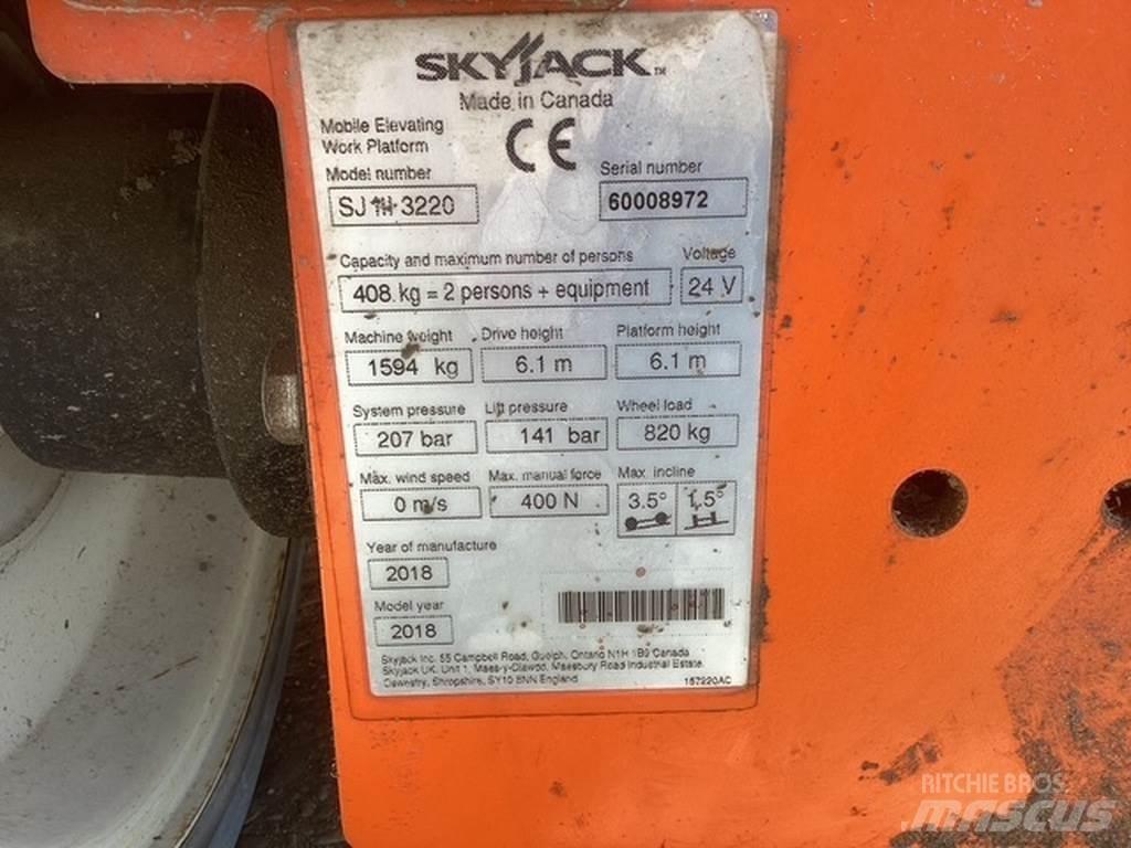 SkyJack SJIII3220 Škarjaste dvižne ploščadi