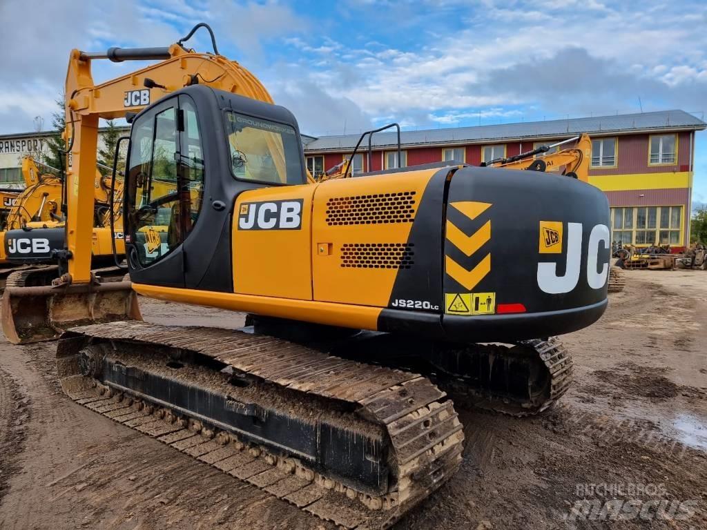 JCB JS 220 LC Bagri goseničarji