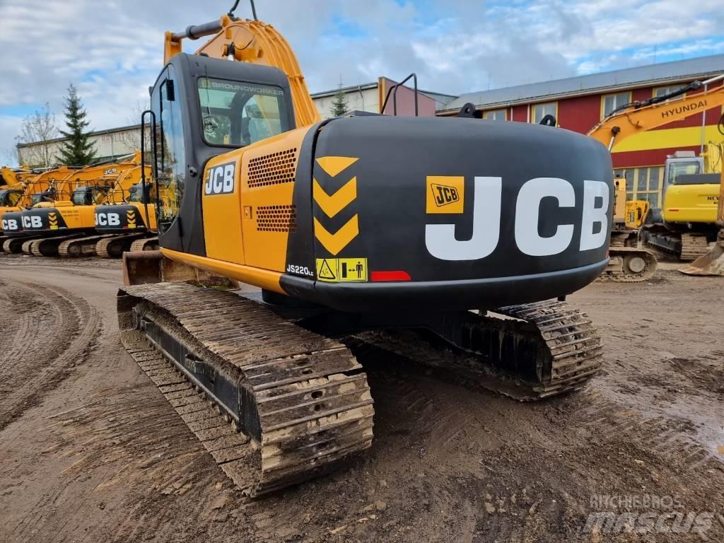 JCB JS 220 LC Bagri goseničarji