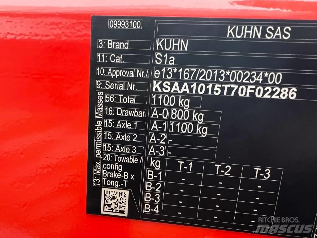 Kuhn GA 7501 Obračalniki in zgrabljalniki