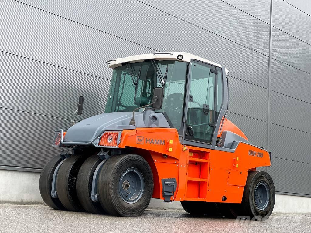Hamm GRW 280-10 Kolesni valjarji s pnevmatikami