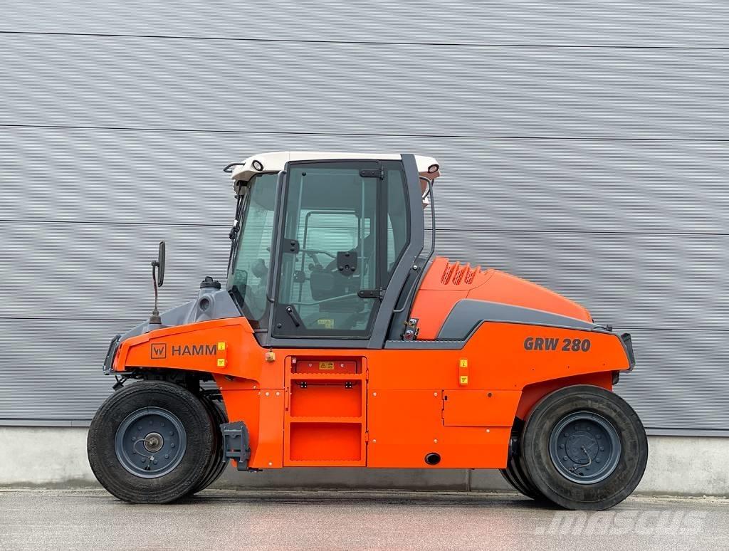 Hamm GRW 280-10 Kolesni valjarji s pnevmatikami