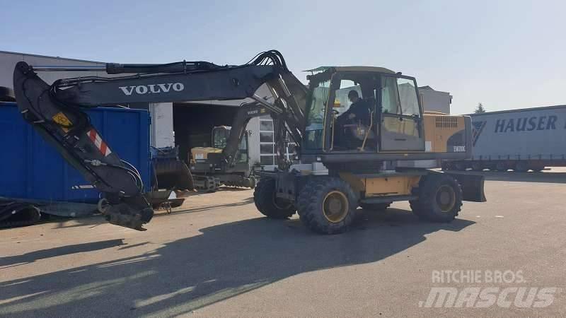 Volvo EW 210 C Bagri na kolesih