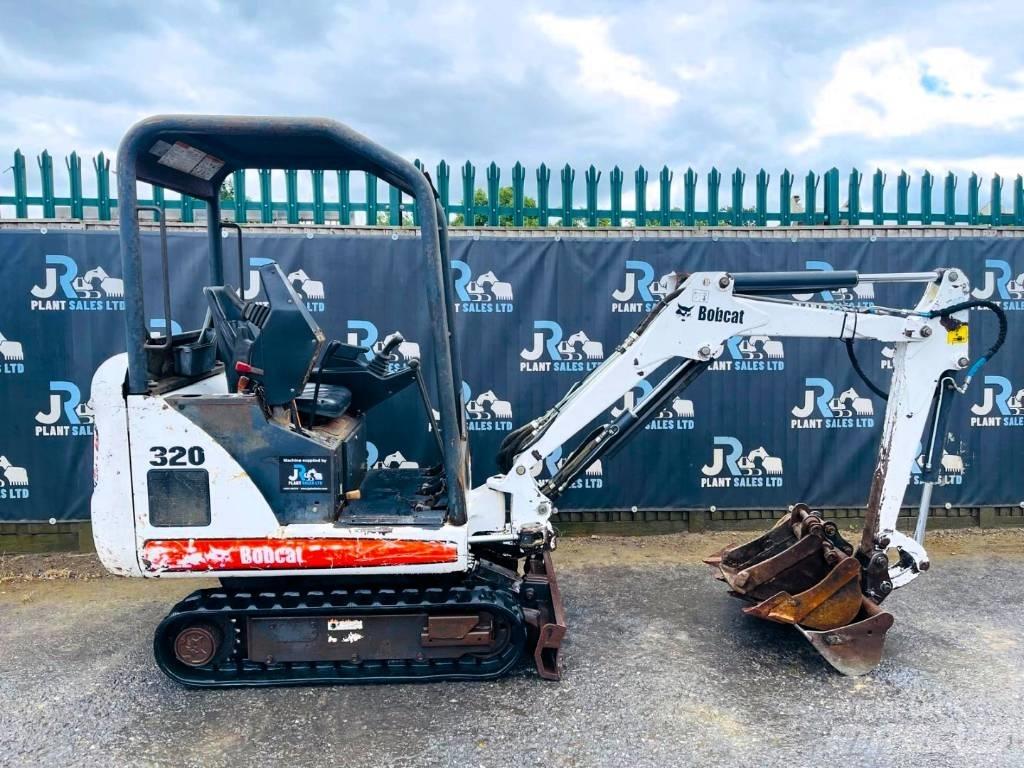 Bobcat 320 Mini bagri <7t