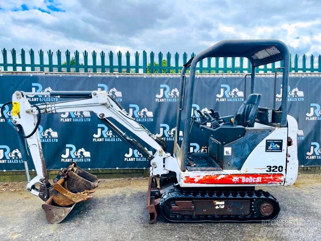 Bobcat 320 Mini bagri <7t