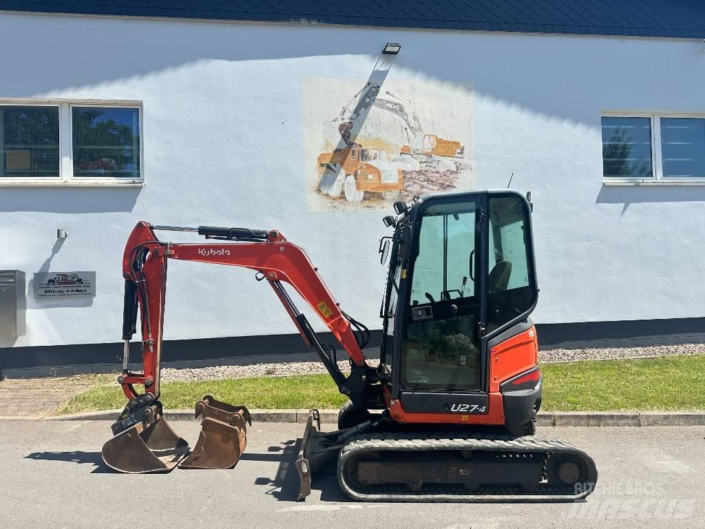 Kubota U 27-4 Mini bagri <7t