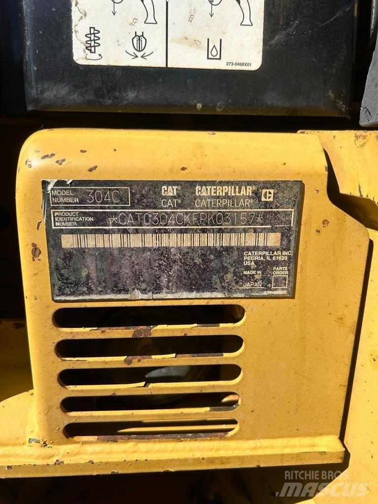 CAT 304 C CR Mini bagri <7t