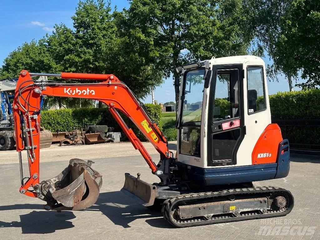 Kubota KX61-3 Mini bagri <7t