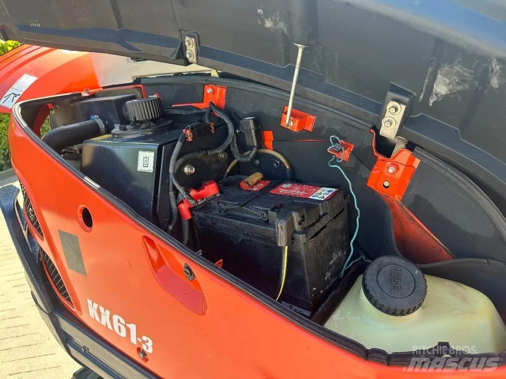 Kubota KX61-3 Mini bagri <7t