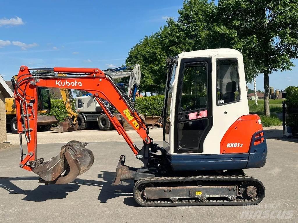 Kubota KX61-3 Mini bagri <7t
