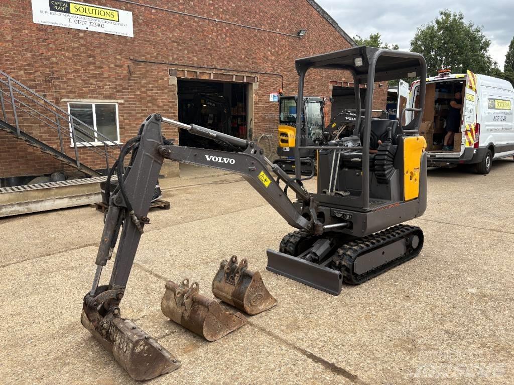 Volvo EC 15 D Mini bagri <7t