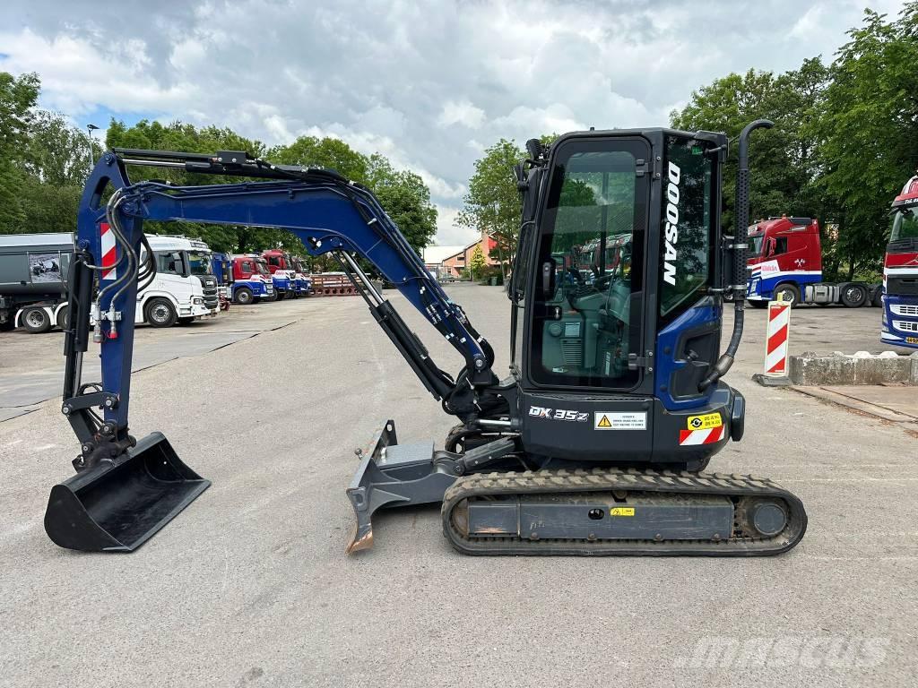Doosan DX 35 Z Mini bagri <7t