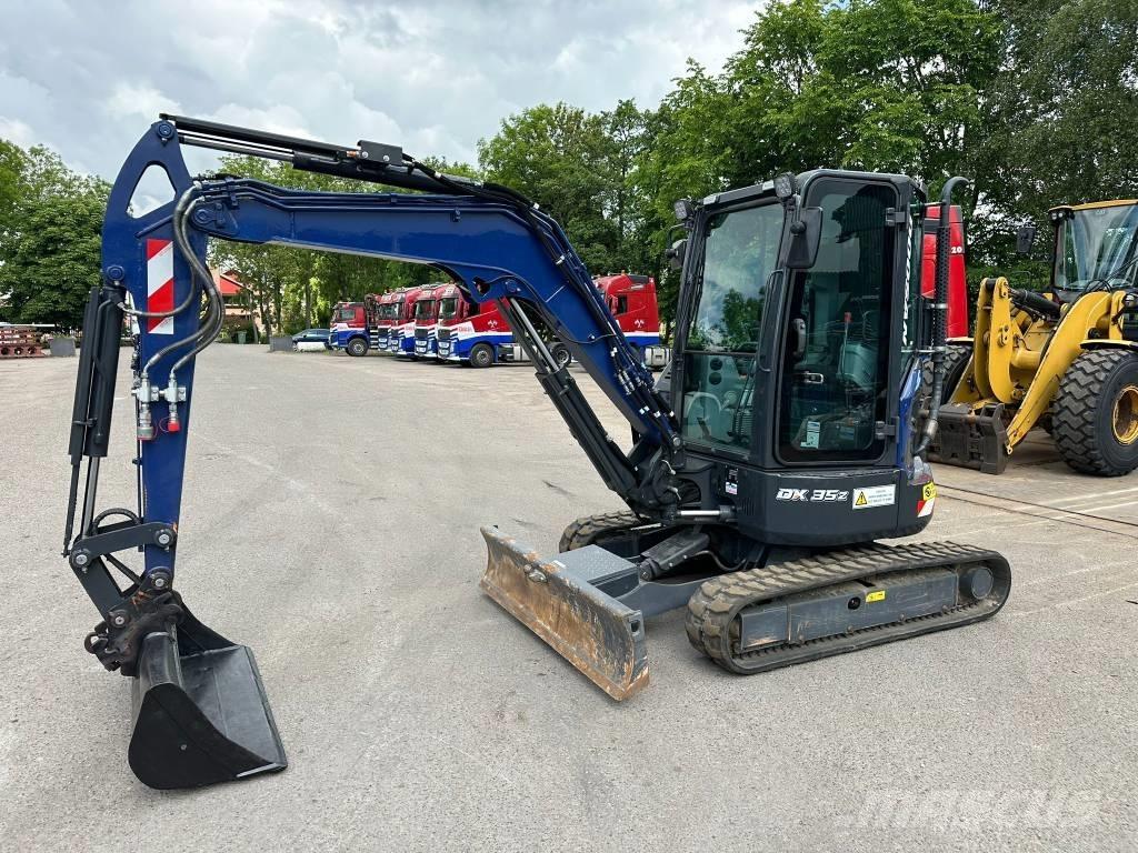 Doosan DX 35 Z Mini bagri <7t