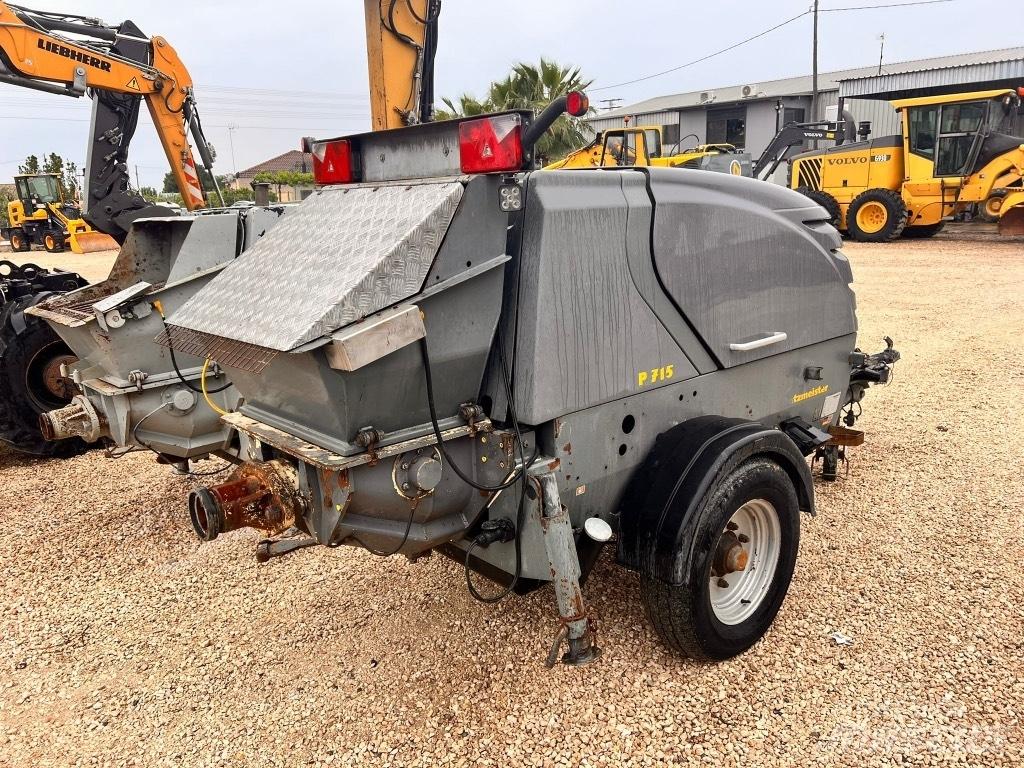 Putzmeister P 715 TD Kamionske črpalke za beton