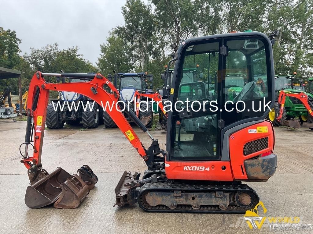 Kubota KX 019-4 Mini bagri <7t