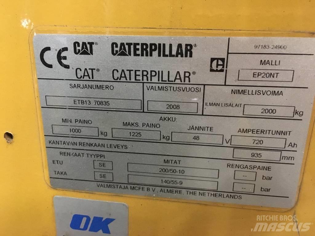 CAT EP 20 NT Električni viličarji
