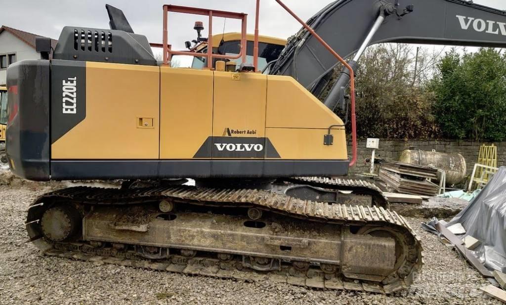 Volvo EC220 EL Bagri goseničarji