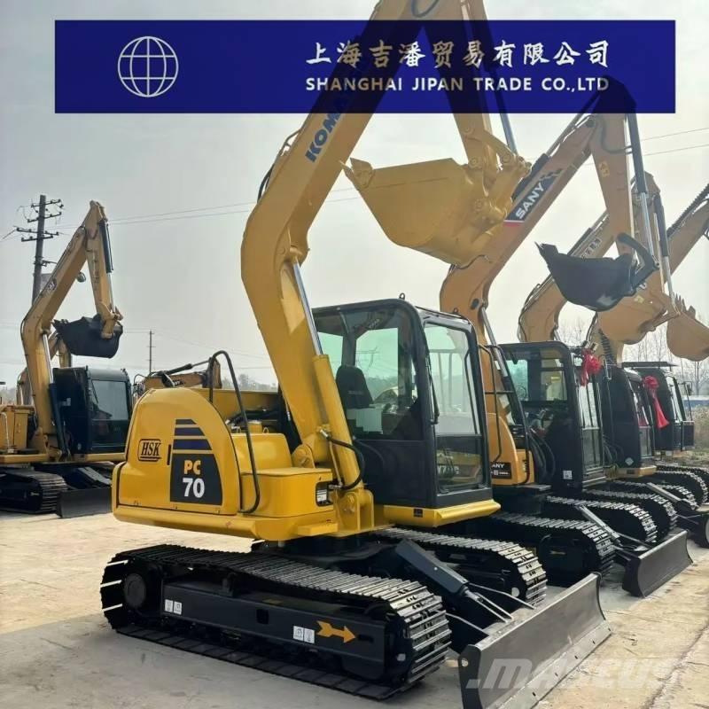Komatsu PC 70 Bagri goseničarji