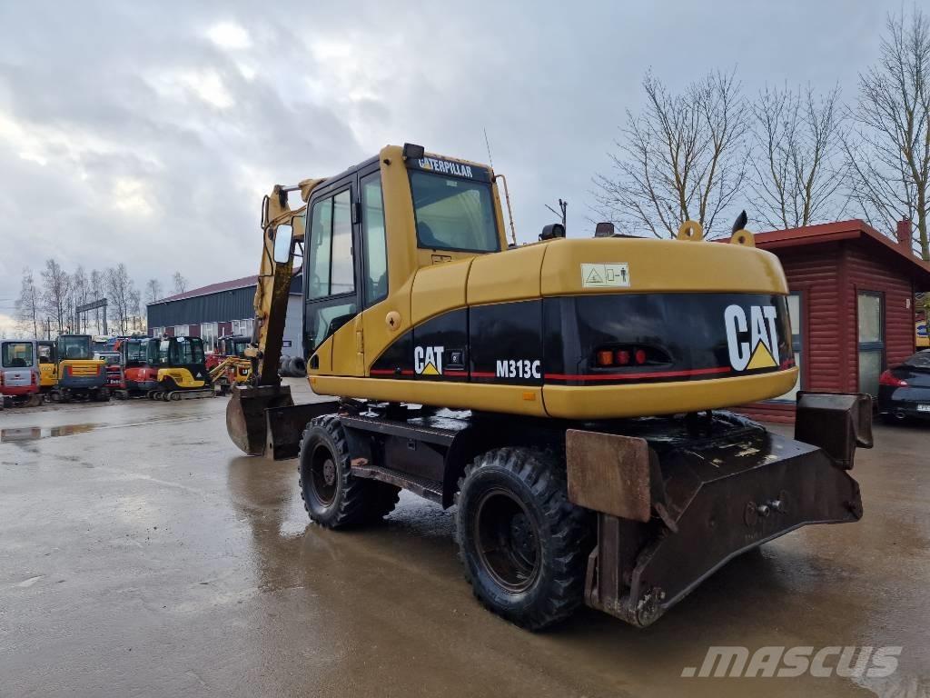 CAT M 313 C Bagri na kolesih