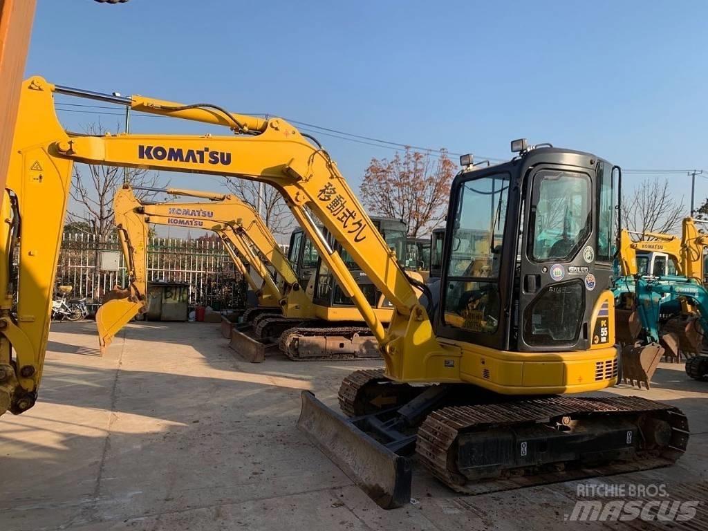 Komatsu PC 55 Mini bagri <7t