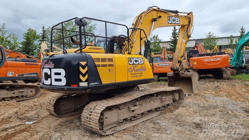 JCB JS 220 LC Bagri goseničarji