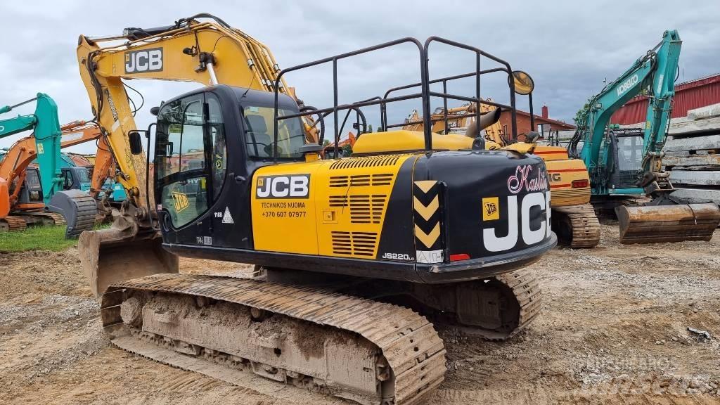 JCB JS 220 LC Bagri goseničarji