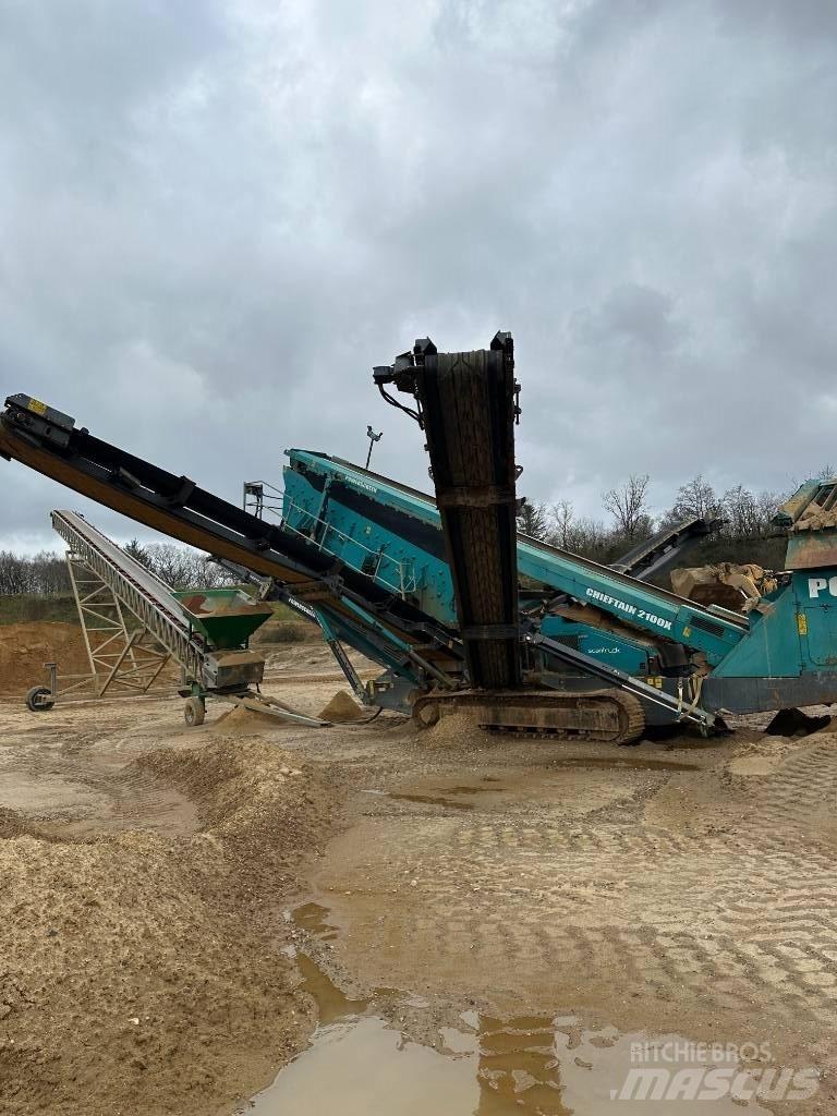 PowerScreen 2100X Mobilna sita