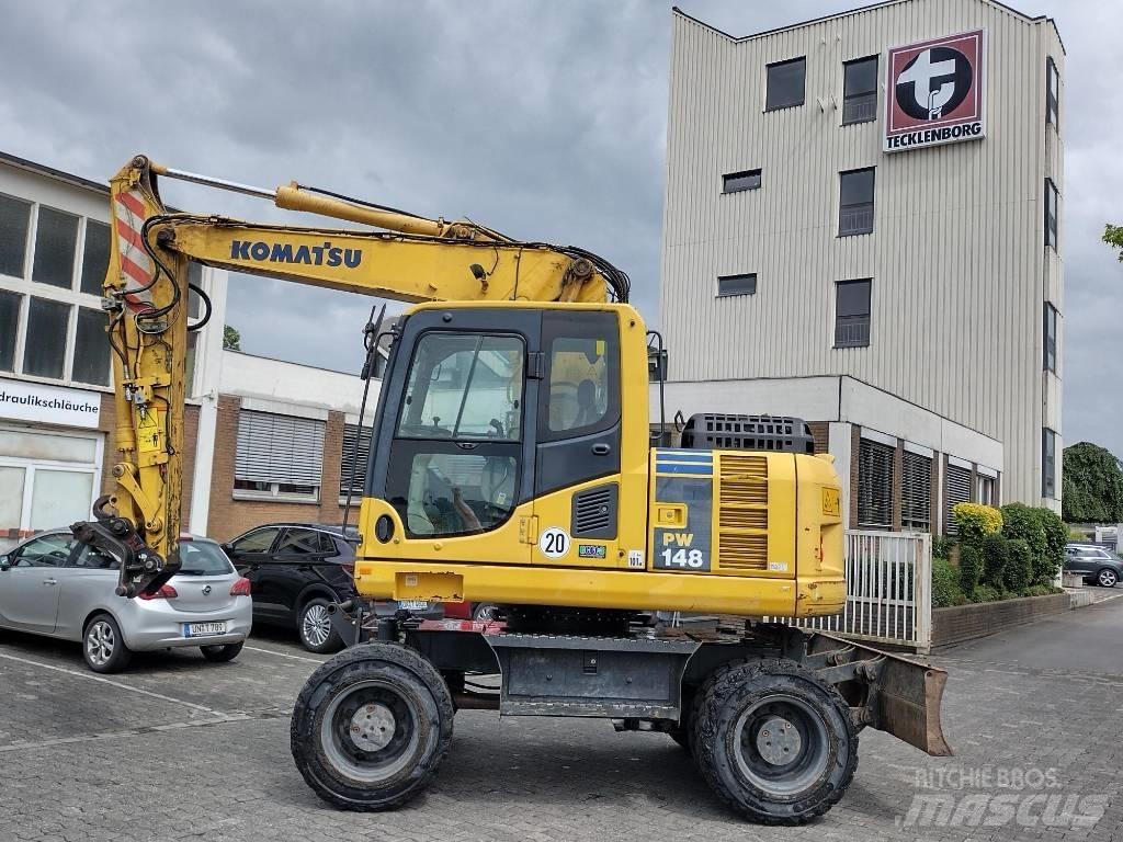 Komatsu PW 148-8 Bagri na kolesih
