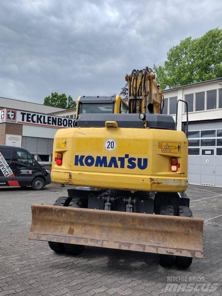 Komatsu PW 148-8 Bagri na kolesih