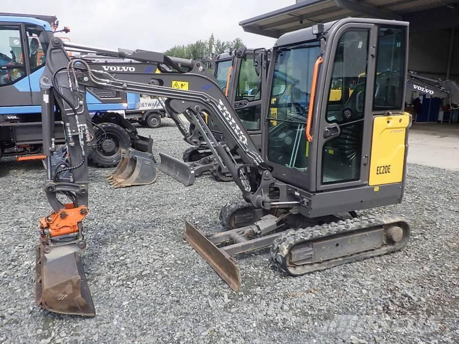 Volvo EC 20 E Mini bagri <7t