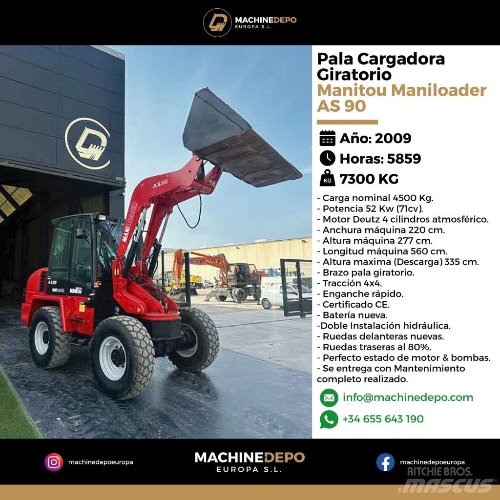 Manitou As 90 Mini nakladalci