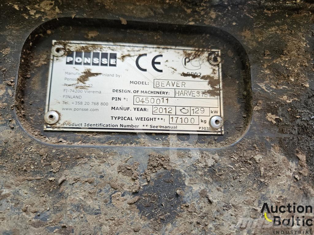Ponsse Beaver Harvesterji