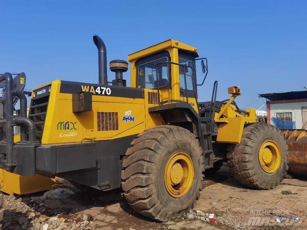 Komatsu WA 470 Kolesni nakladalci