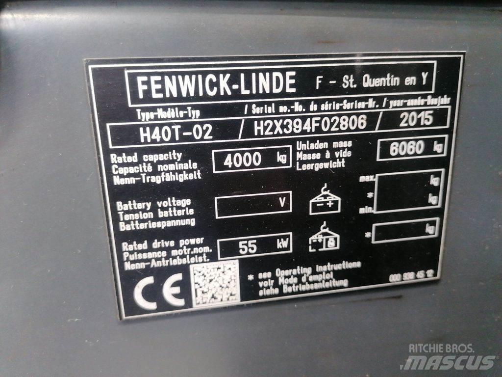 Linde H40T-02 Plinski viličarji