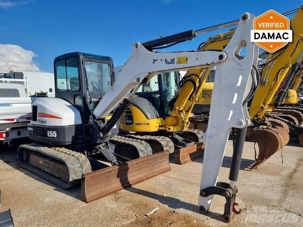 Bobcat E55 Mini bagri <7t