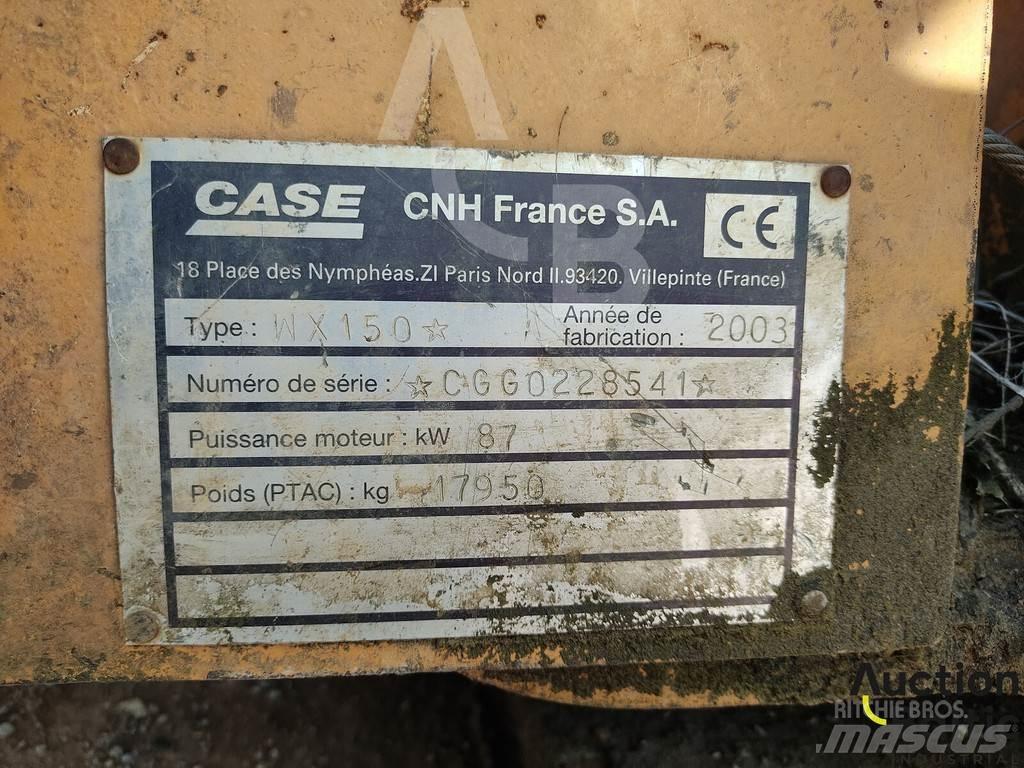 CASE WX 150 Bagri na kolesih