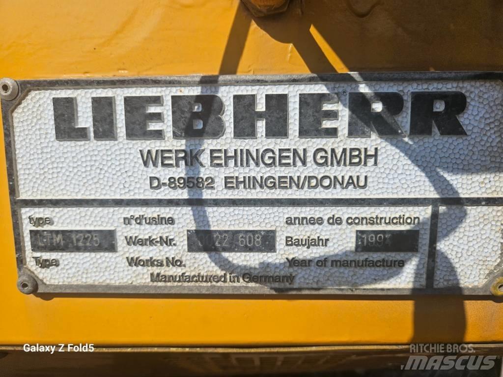 Liebherr LTM1225 Rabljeni žerjavi za vsak teren