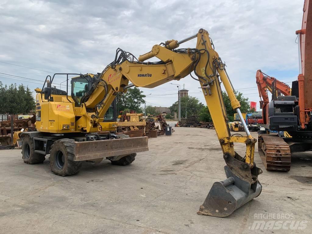 Komatsu PW118MR-11W Bagri na kolesih