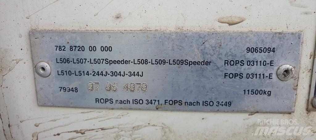 Liebherr L 507 Kolesni nakladalci