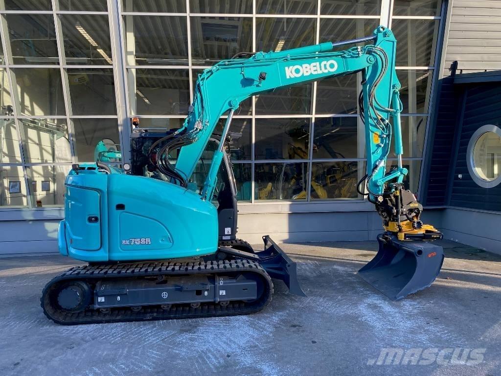 Kobelco SK75SR-7 Bagri goseničarji