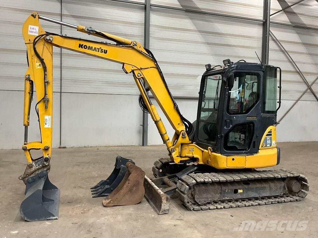 Komatsu PC 55 MR-3 Mini bagri <7t