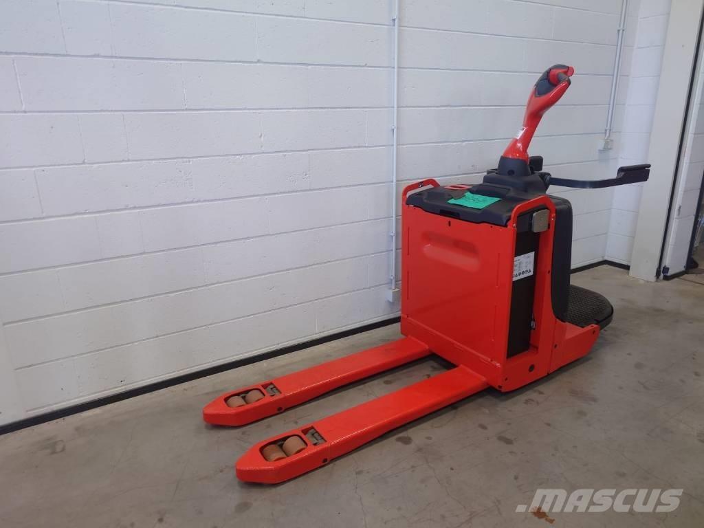 Linde T16P/1151-02 Električni nizko dvižni viličar s stojiščem